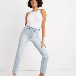 Madewell The Curvy Perfect Vintage Jean in Fitzgerald Wash